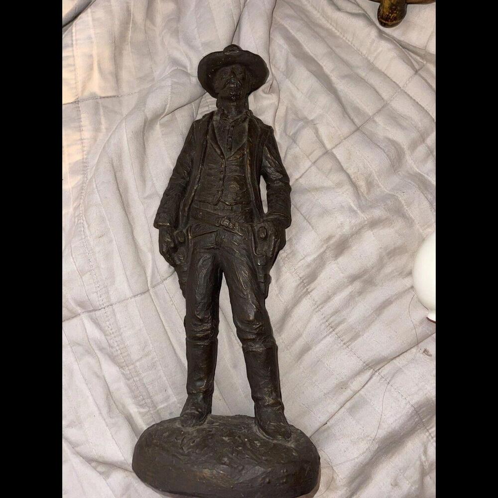 Vintage Rare H.G. Elmore Bronze Dipped Statue